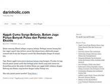 Tablet Screenshot of darinholic.com